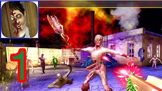 Zombie Shooting Games 3D 2021 gameplay walkthrough part- (iOS/Android) screenshot 2