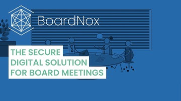 BoardNox - The secure digital solution for board meetings