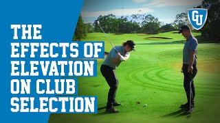 The Effects Of Elevation on Club Selection and Distance