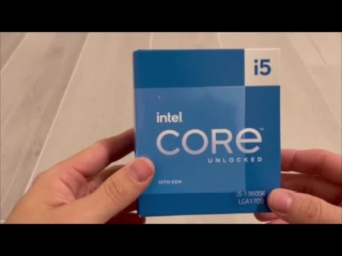 Intel I5 13600K Unboxing