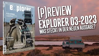 explorer 03-2023: Blick in die aktuelle Ausgabe