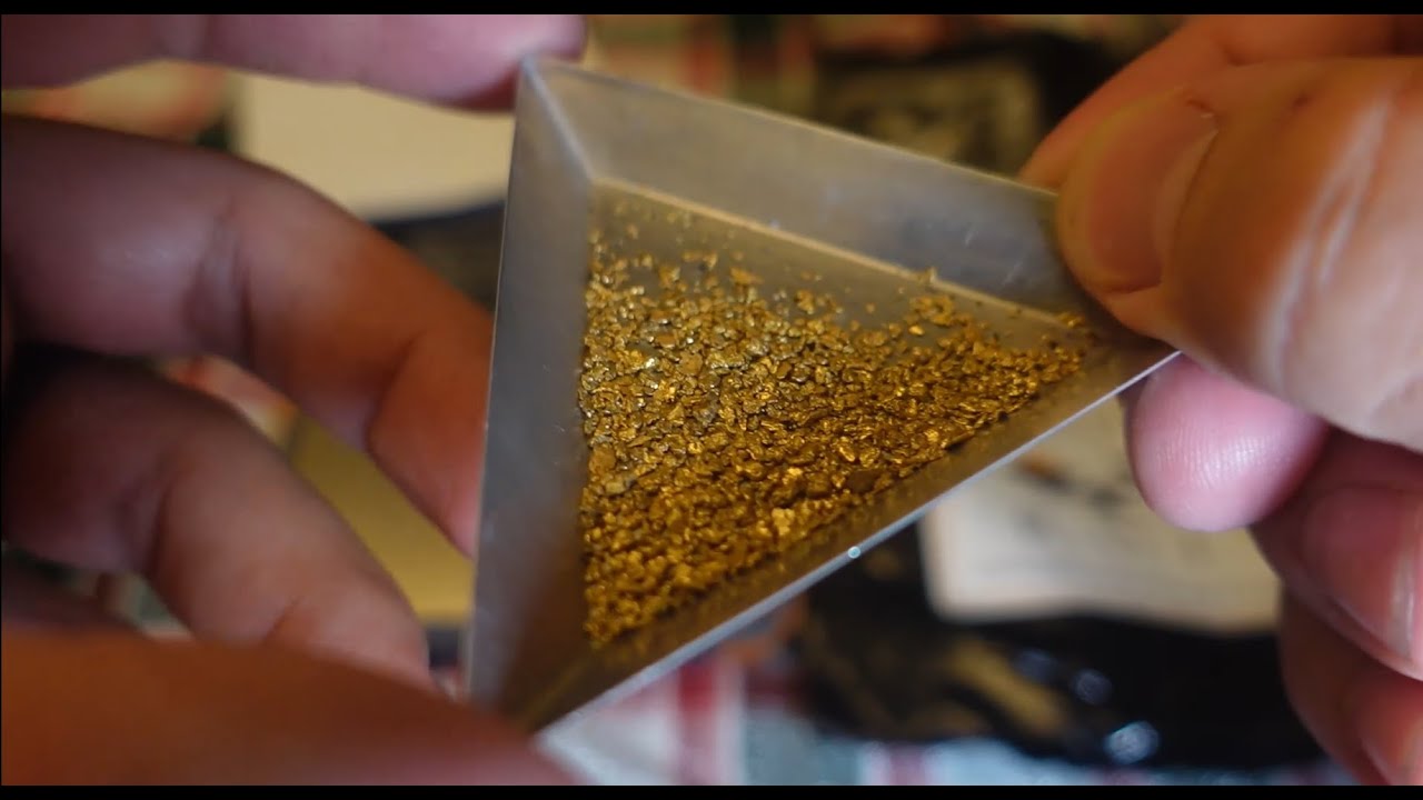 Sluicing a 5 gram 100% ROI Paydirt! (GoldNuggetSales)