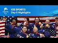 It's GOLD Medal Match Day! 🥇🏒🥅 | Beijing 2022 Day 9 Highlights | Ice Sports | Paralympic Games