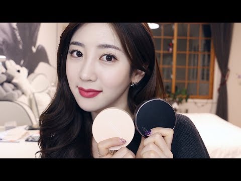 신상쿠션 비교!! 결과는!? 에스쁘아 테이핑 vs 클리오 누디즘 / espoir Taping Cushion vs. CLIO Nudism Velvet Cushion Review