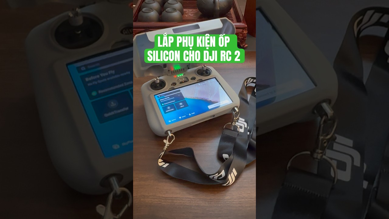 🎥 Lắp phụ kiện ốp silicon cho tay điều khiển DJI RC 2 mua ngay tại #shopee — Video review, click xem trên YouTube