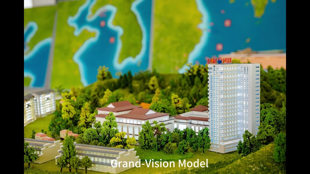 Maotai's landmark development, reimagined in miniature.