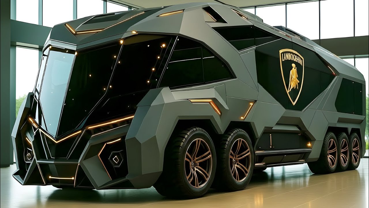 🔥 2026 Lamborghini Motorhome: El Motorhome Más LUJOSO y EXTREMO Jamás Creado 🚐💎