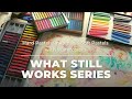 Use it Or Lose It Series- Hard Pastels w/ Watercolors