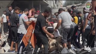 المـ جـ ازر الـ ـصـ ـهـ ـيو.نية في قطاع غـ ـزة مستمرة وسط موجة احتجاجات شعبية دولية