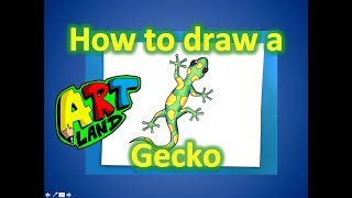 How to draw a Gecko