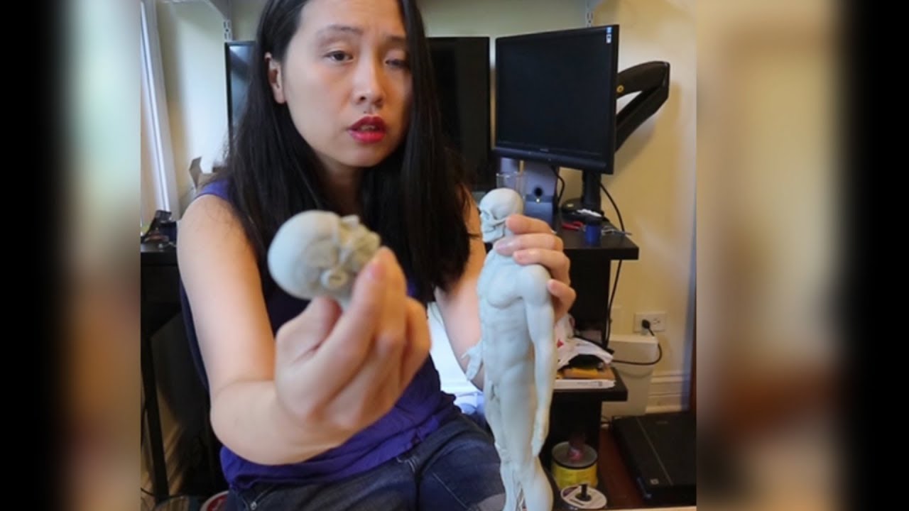 3dtotal anatomy adaptable male figure unboxing & review