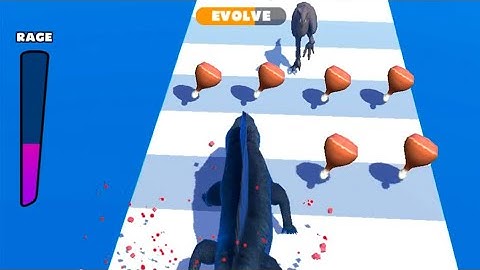 Dino Run 3D - Dinosaur Race (by AI Games) IOS Gameplay Video (HD)