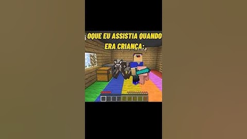 Crianças de hoje/Eu quando era criança No youtube