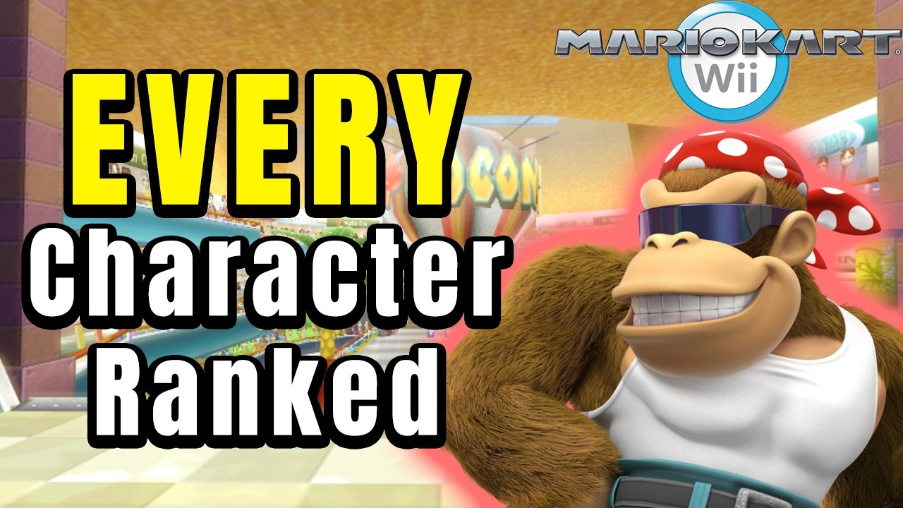 Рейтинг КАЖДОГО ПЕРСОНАЖА в Mario Kart Wii!
