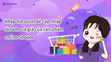 Nhập file excel để cập nhật tồn kho và giá của sản phẩm online bên shopee - BigSeller