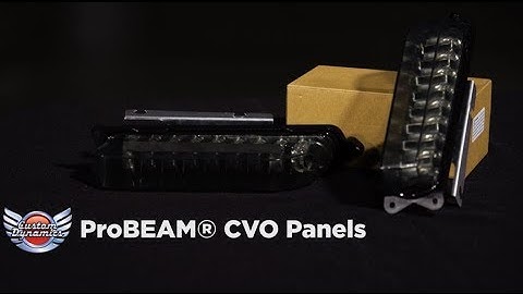 How To Install ProBEAM® LED Tail Light Panels for Harley Davidson CVO Motorcycles 🔧