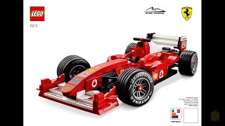 LEGO Icons 11375 - Ferrari F2004 &amp; Michael Schumacher Complete Instructions!