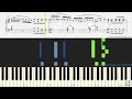 Eine Kleine Nacthmusik for piano solo by Mozart (second movement - Romanza Andante) - Practice Video