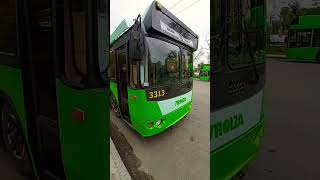 Троллейбус после ремонта #kharkiv #transport #kharkiv