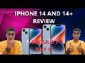 IPHONE 14 AND IPHONE 14+ REVIEW I SAHARSH SUNIL