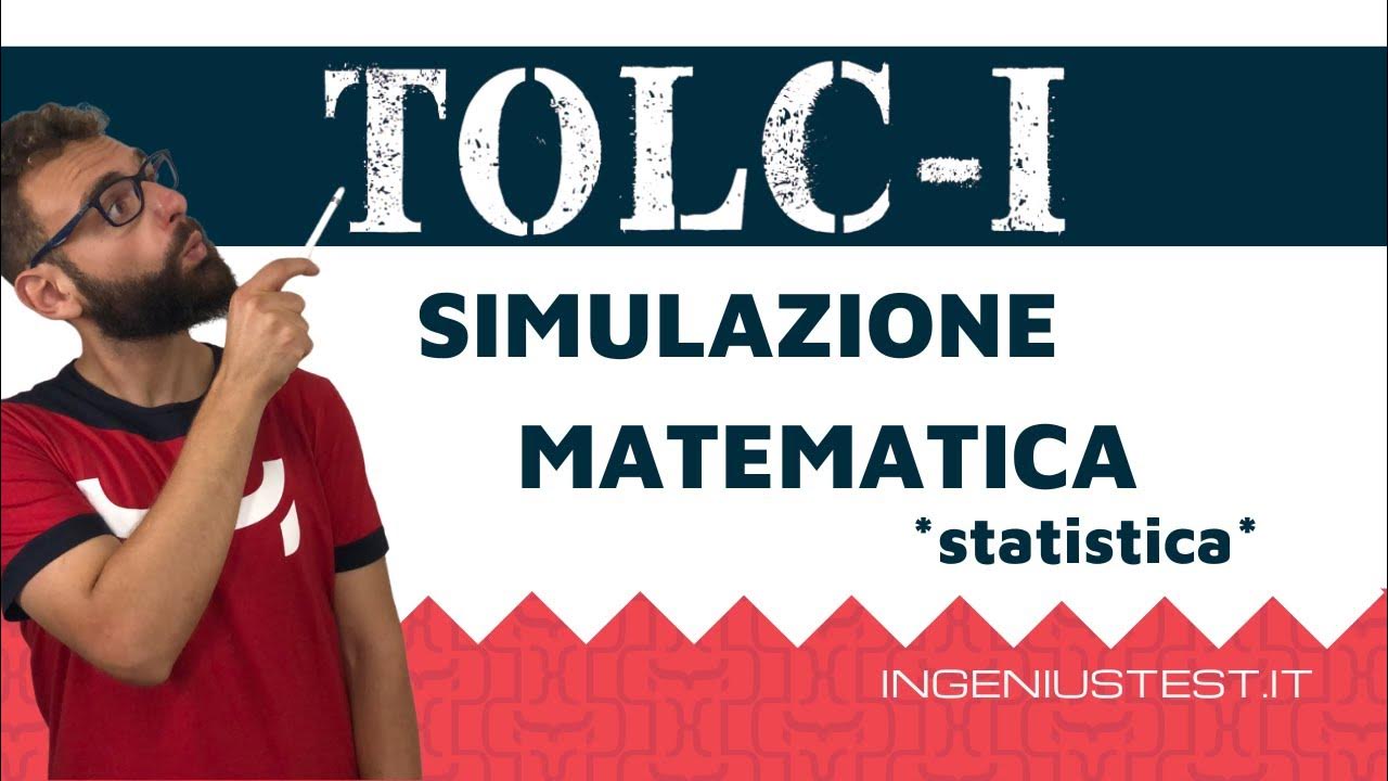 Simulazione Test D Ingresso Prima Superiore Esercizi Matematica Test Ingegneria - Simulazione di Statistica - YouTube