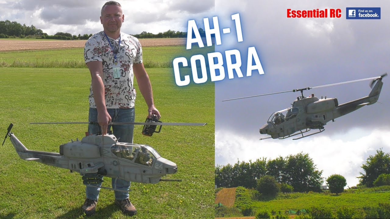 RC Aerodyne AH-1 Cobra 470 Super Scale Unboxing Video - YouTube