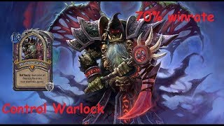 [Hearthstone] Control warlock 70% winrate