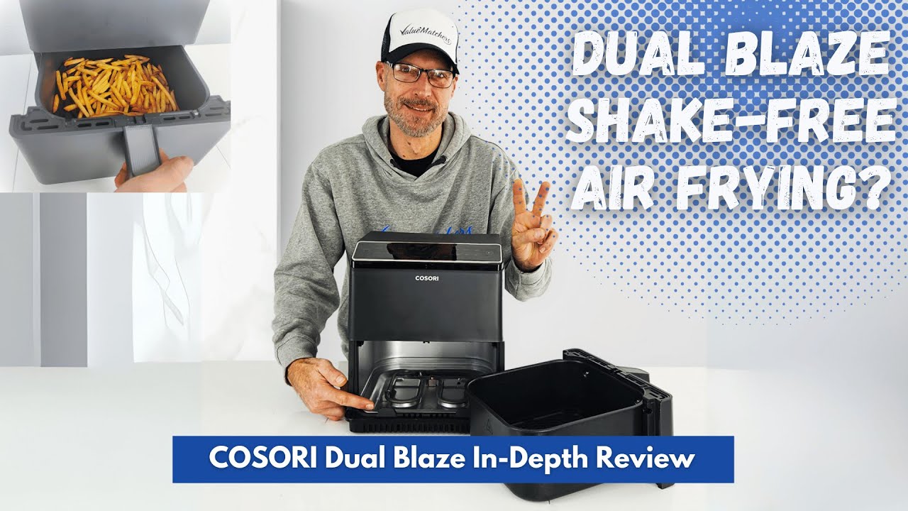 Cosori Dual Blaze Large Air Fryer Review: Is it Worth It? - Tested