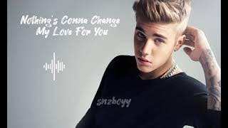 Nothings Gonna Change My Love For You - Justin Bieber (Cover AI) 1 hour