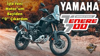 Yeni̇ Motorumun İki̇ Ayri Deposu Var 2023 Yamaha Tenere 700 World Raid