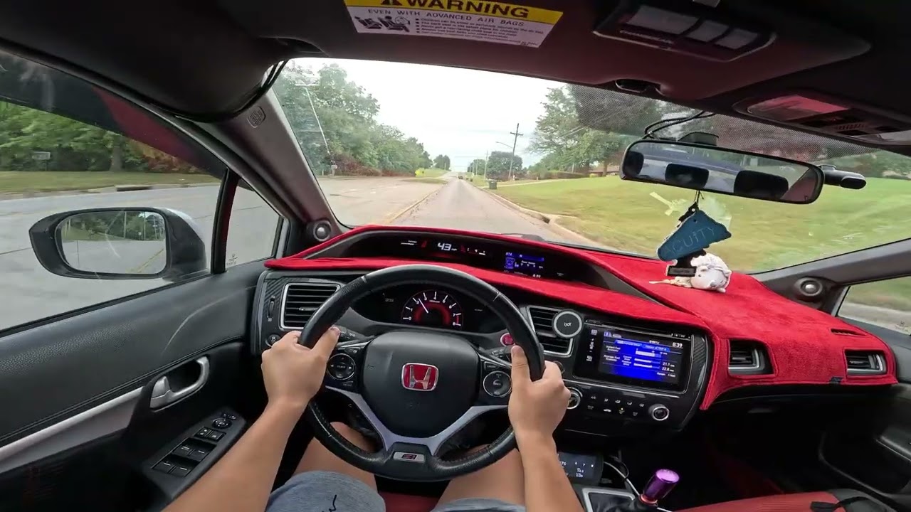 CHILL DRIVE TO THE FIRST DAY OF SCHOOL | 9TH GEN SI | POV