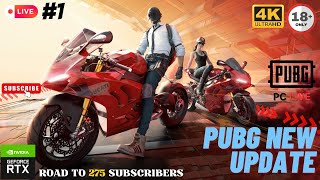 🔴PUBG NEW UPDATE ( DUCATI x PUBG ) | PUBG PC LIVE | 18+  @Evenergamer7 #pubg #bgmi