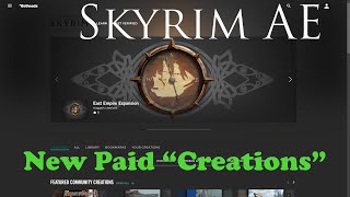 Bethesda Just added NEW PAID MODS to Skyrim