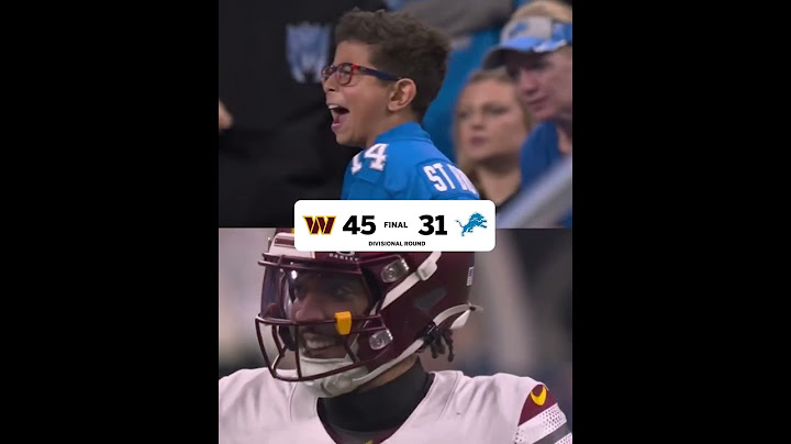 COMMANDERS BEAT 1-SEED LIONS, REACH NFC CHAMPIONSHIP 🤯