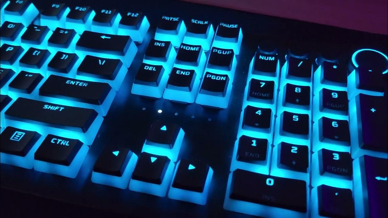 Pudding Keycaps On Razer Huntsman v2 Optical YouTube