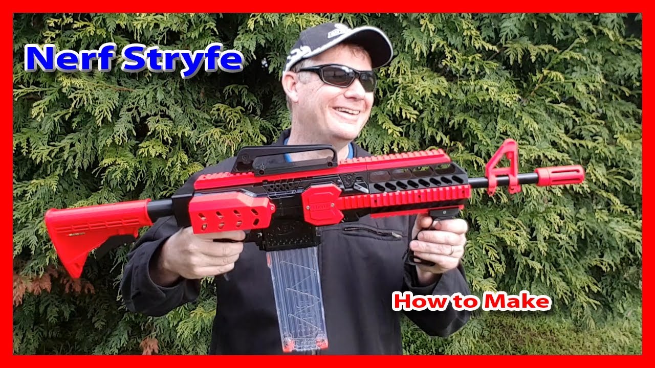 ⚡️ Nerf Stryfe How to make Custom 3D Printed Parts: Part 2 - YouTube