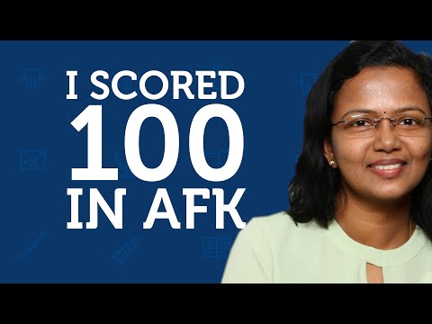 How I Scored 100 in AFK | Dr. Hima Lohi | Prep Doctors