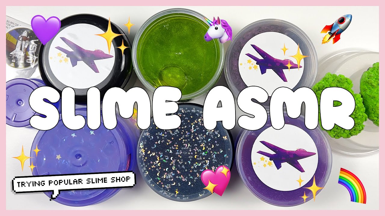 SATISFYING SLIME ASMR IN 4K | $120 Pilot Slimes Unboxing