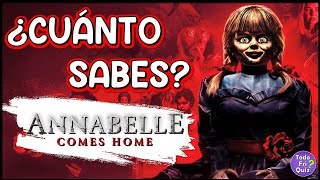 ¿Cuánto Sabes de &quot;ANNABELLE 3: COMES HOME&quot;? | QUIZ de Películas