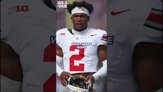 Caleb Downs reacts to being a Dallas Cowboy