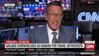 Richard Quest's advice for traveling in a post covid world