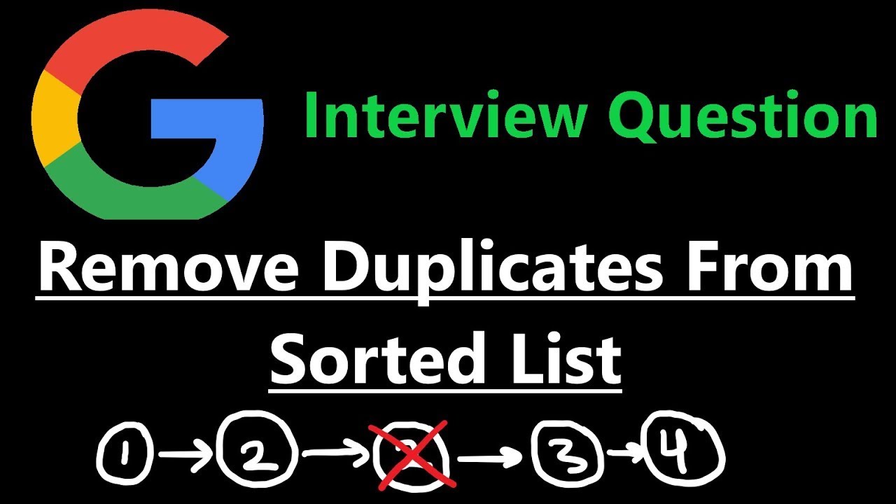 25. Remove Duplicates from sorted list (Leetcode 83) - Java Hindi - YouTube
