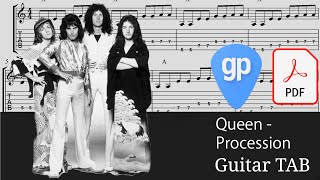 Queen - Procession Guitar Tabs [TABS]