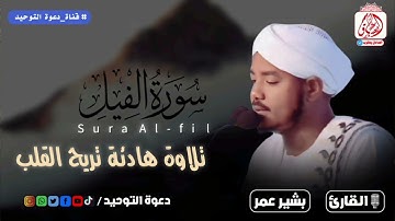 تلاوة هادئة تريح القلب من سورة الفيل | الشيخ بشير عمر حفظه الله |
