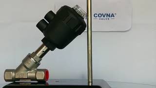 COVNA Pneumatic Angle Seat Valve