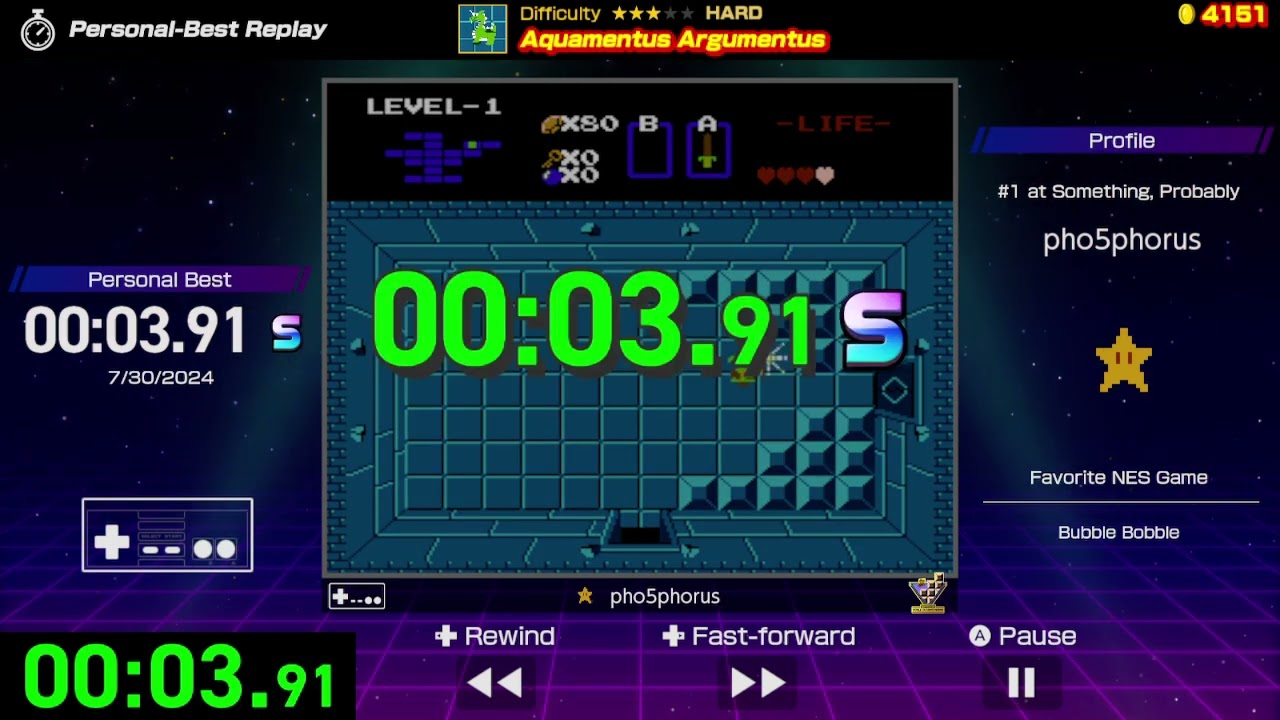 NWC Aquamentus Argumentus - 3.91 WR?