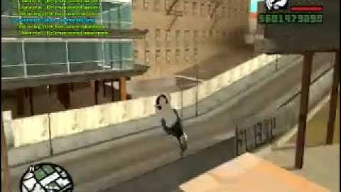 GTA SA MP Stunts (and a funny part at the end)
