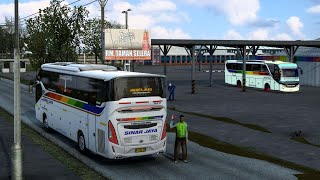 Suoss!! Sinar Jaya SR2 start Dari Pool Cibitung - ETS2 Indonesia screenshot 5