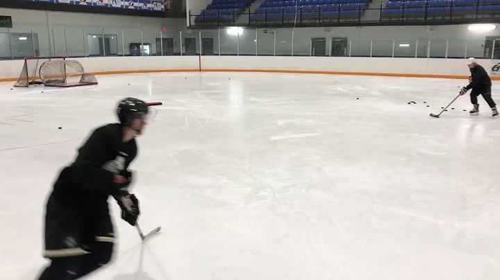 Marcus Gillard D-man shooting drill