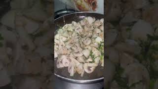 Chilli garlic mushroom dry ? subscribers food recipe